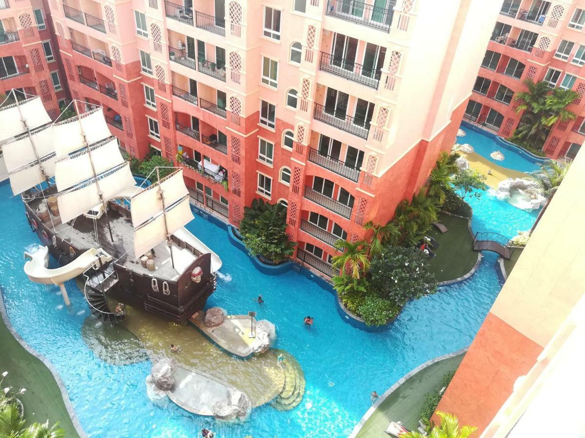 Seven Seas Condo G619/E519 Джомтиен Бийч Екстериор снимка